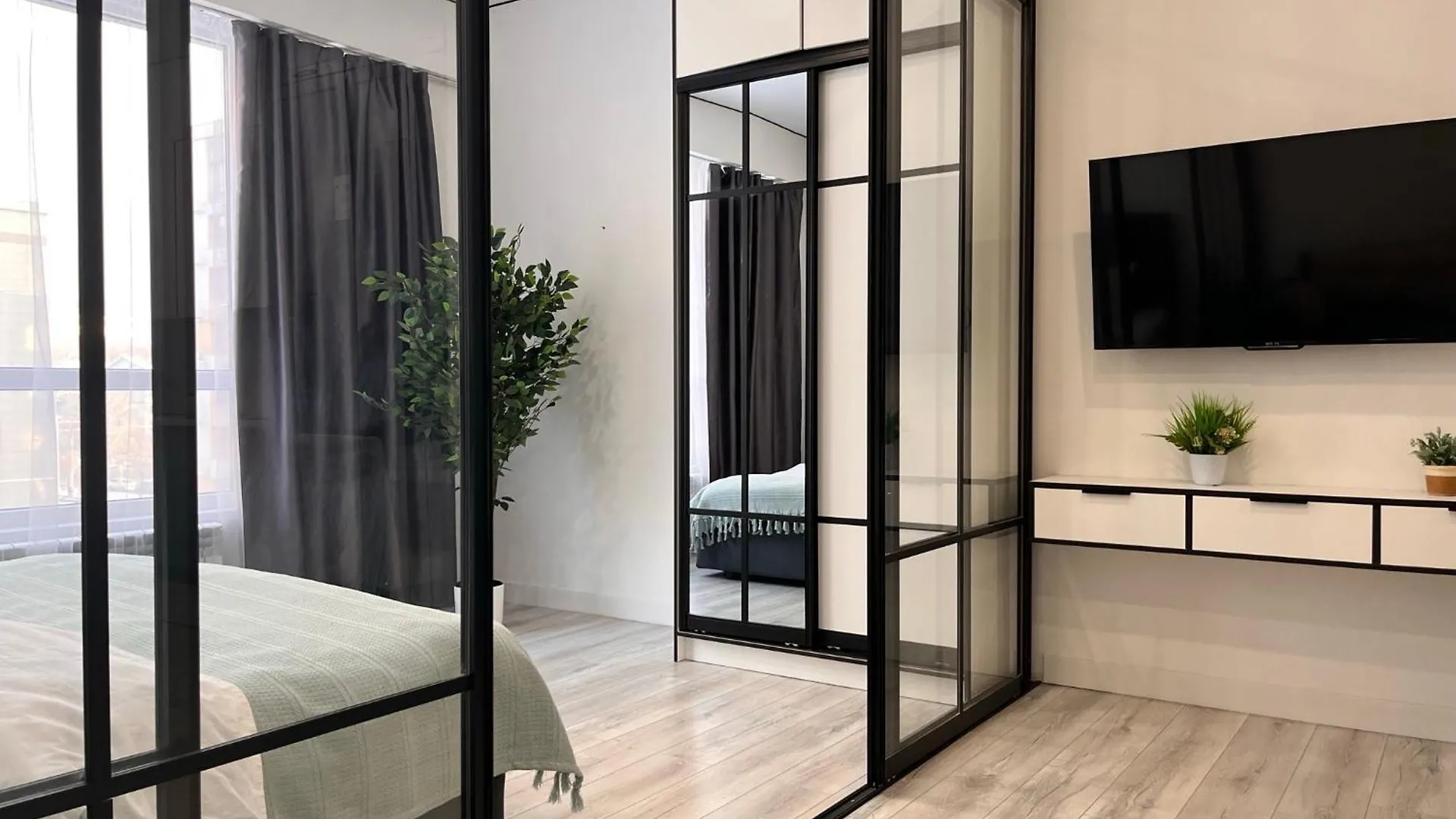 Apartment Стильная Меридиан 41 & Питьевая Вода Подарок Almaty Kazakhstan